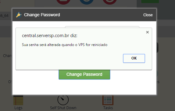 vps alterar senha 1 1