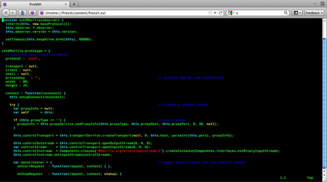 7 melhores clientes SSH para Windows: alternativas gratuitas ao PuTTY 9 firessh on firefox chrome