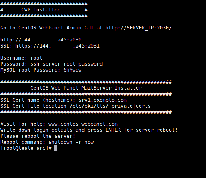 Instalar Centos Web Panel (CWP) com apenas 1 comando 1 instalar cwp