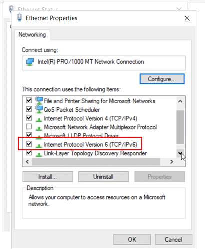Como configurar IPv6 em seu Servidor 4 Windows ipv6 2